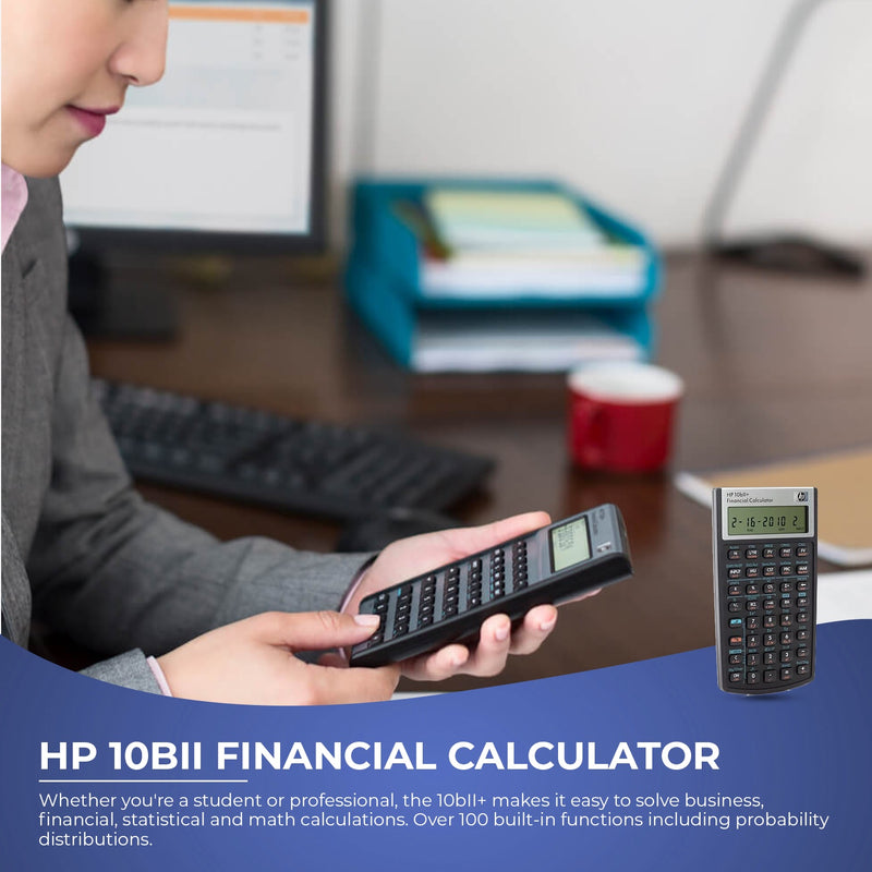 HP 10bII+ Financial Calculator -