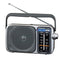 Panasonic Portable AM / FM Radio, Battery Operated Analog Radio, AC Powered, Silver (RF-2400D) -