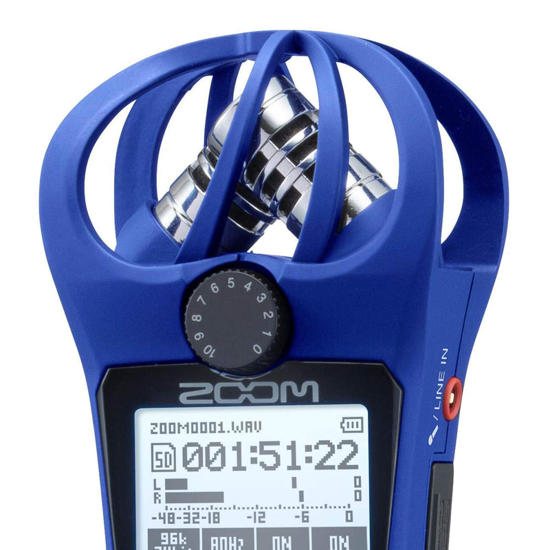 Zoom H1n Handy Recorder Blue Edition -