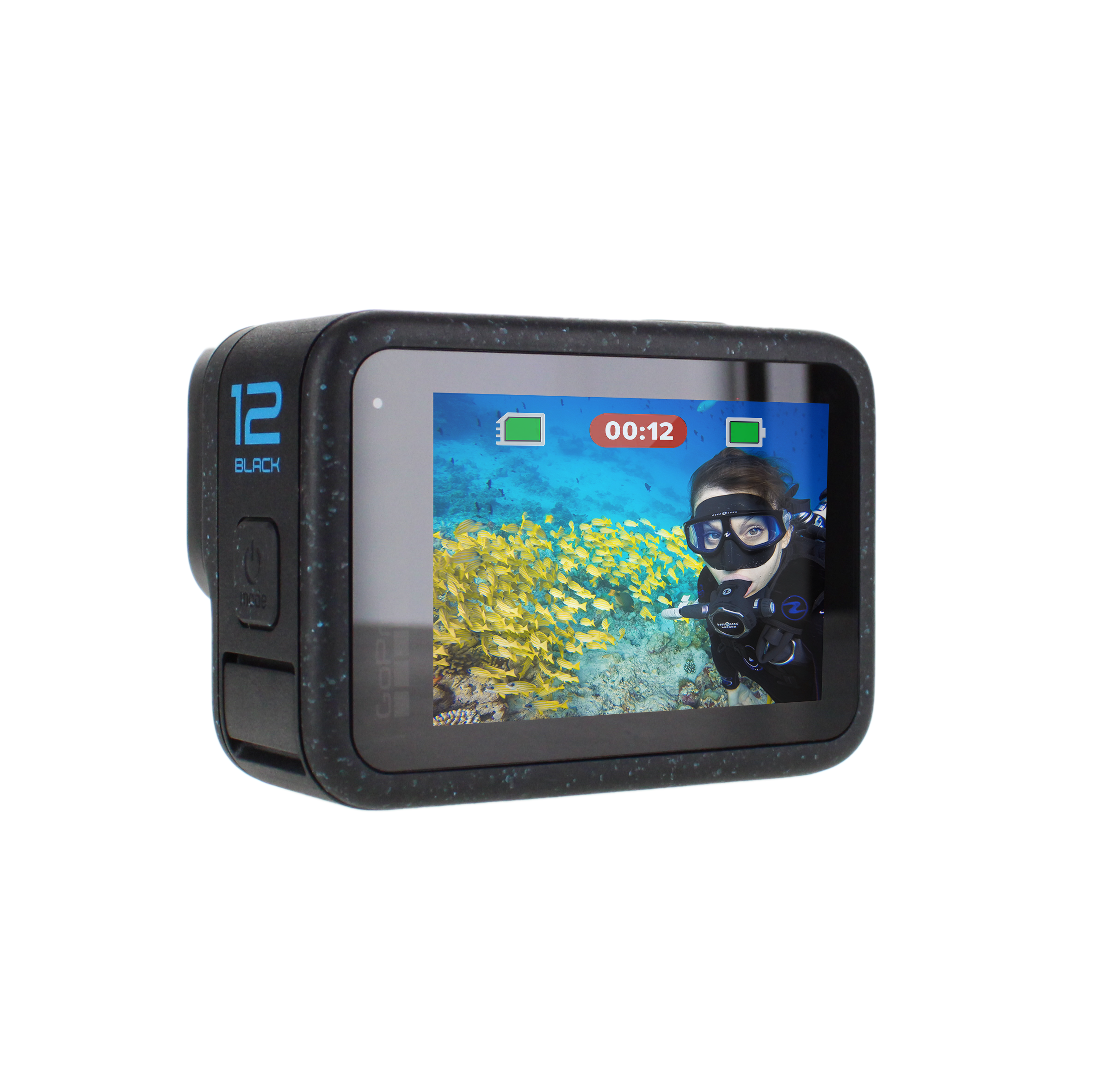 GoPro HERO12 - Waterproof Action Camera (Black) -